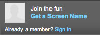 Get a Screen Name