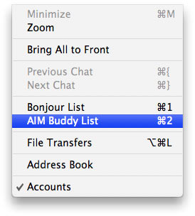 AIM Buddy List